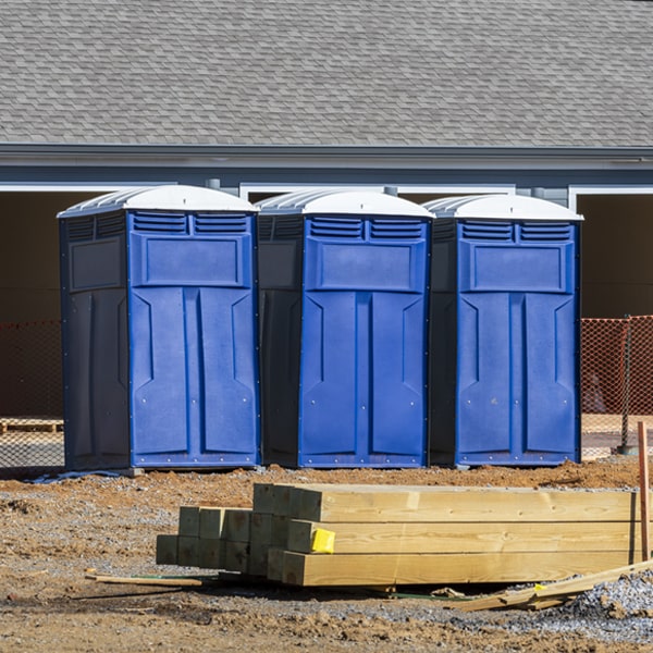 can i customize the exterior of the porta potties with my event logo or branding in Linden